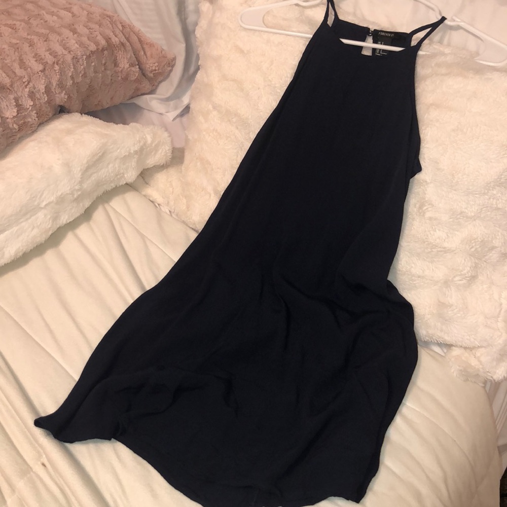 Forever 21 High neck flowy dress